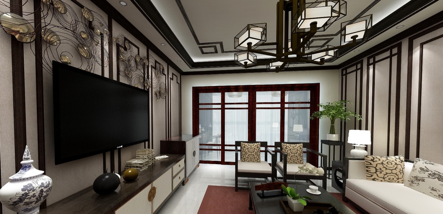 集成墙板方案设计中式 116平 4.2万 魏什么