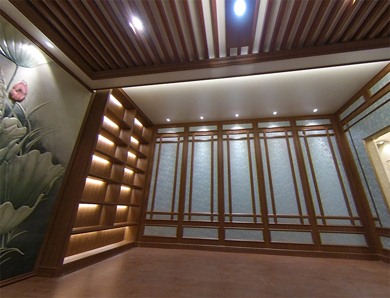 集成墙板方案设计中式_集成墙板样板间_实拍图