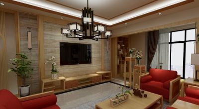   中式 200平 温江卢浮宫 设计师王帅