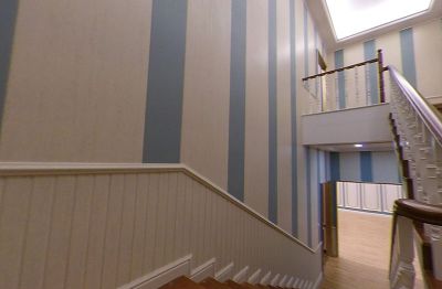   别墅地中海楼梯间2_集成墙板样板间_实拍图