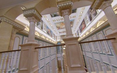   别墅欧式地中海 复式_集成墙板样板间_实拍图