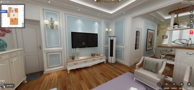   美式-90平-3.2万-设计师小六